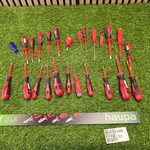 Profesionele elektra schroevendraaiers Haupa, Partij, zwart/rood
